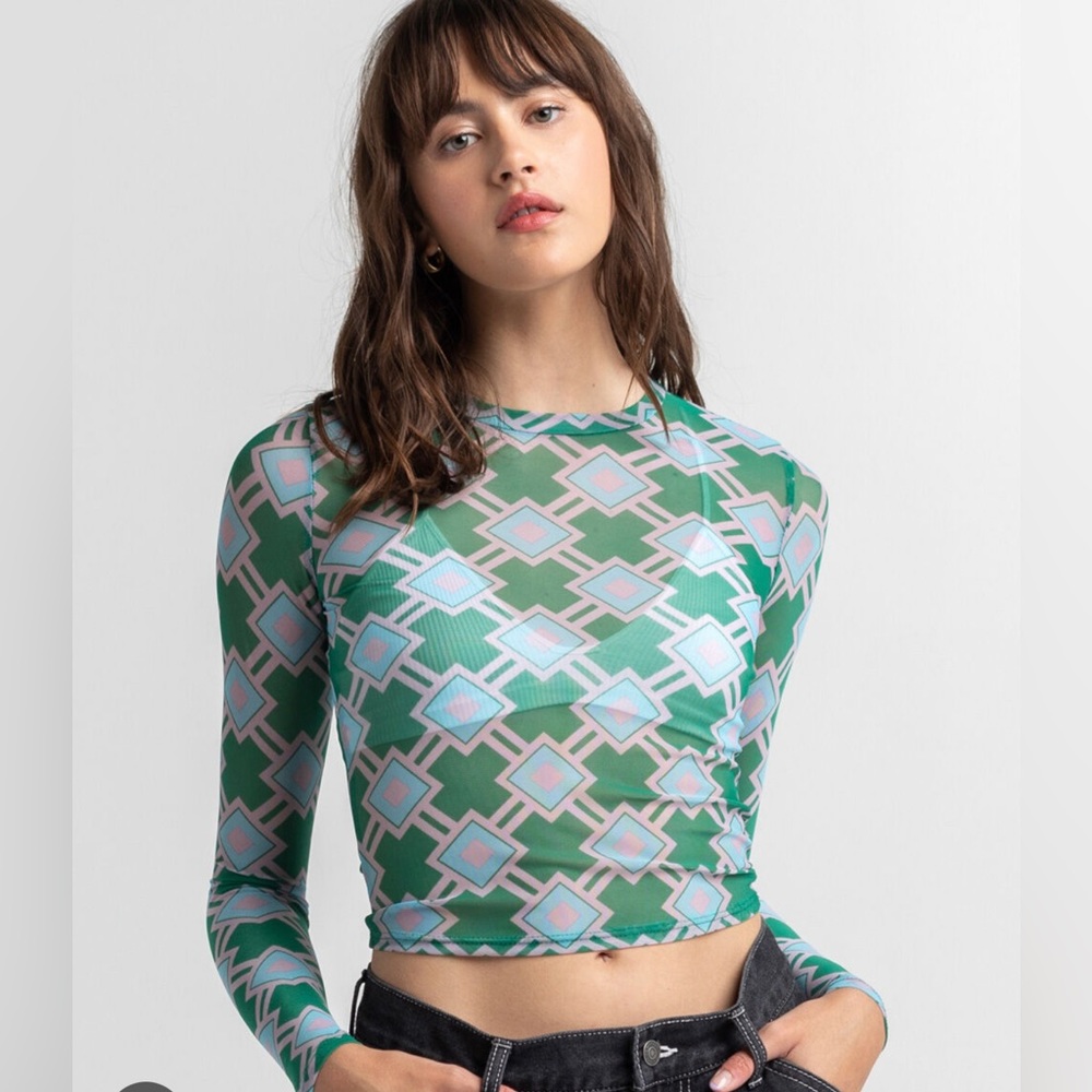 Tillys Full Tilt Mesh Shirt